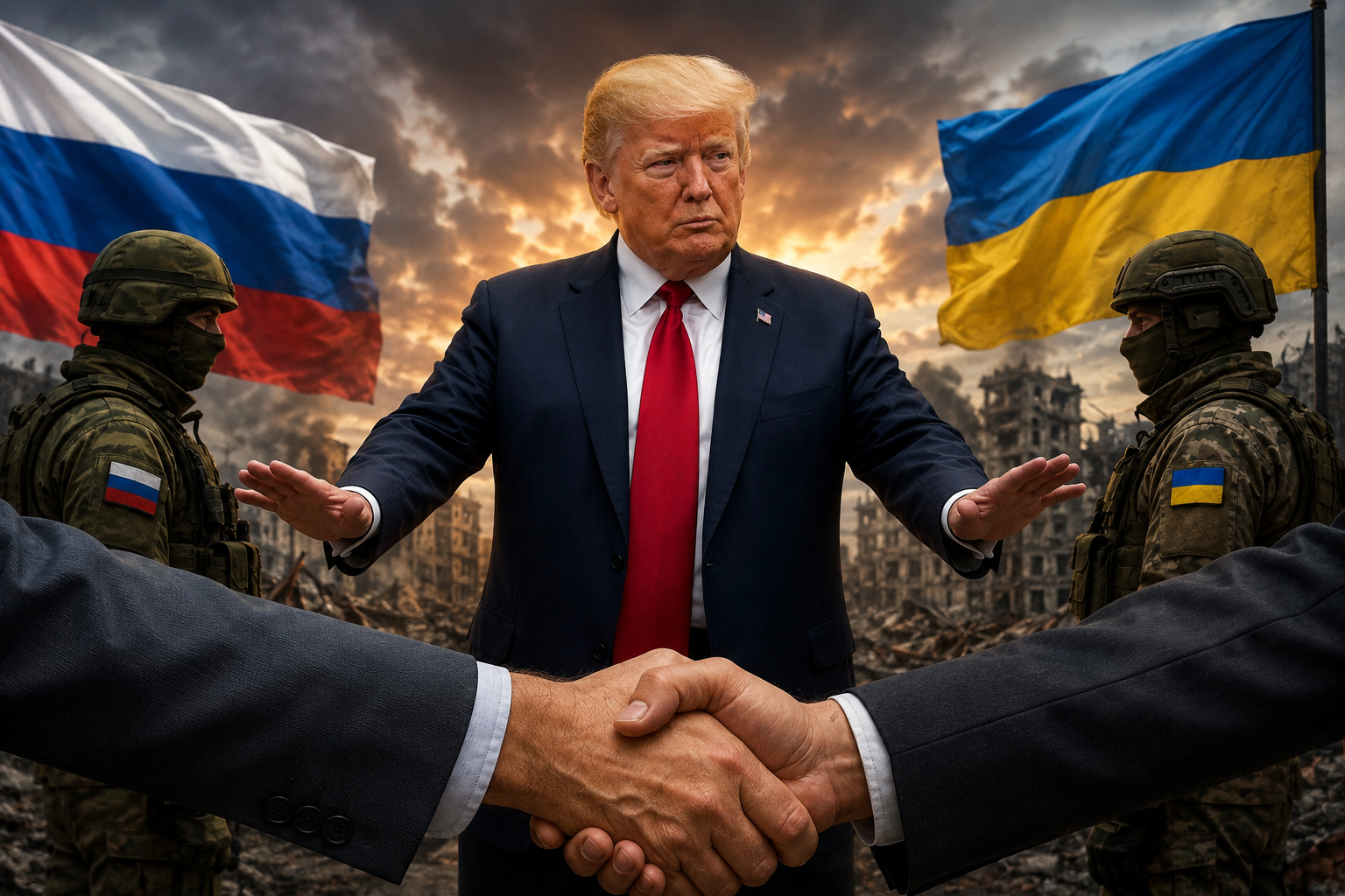 Trump Dünyaya Duyurdu: Rusya ve Ukrayna Ateşkeste Anlaştı!