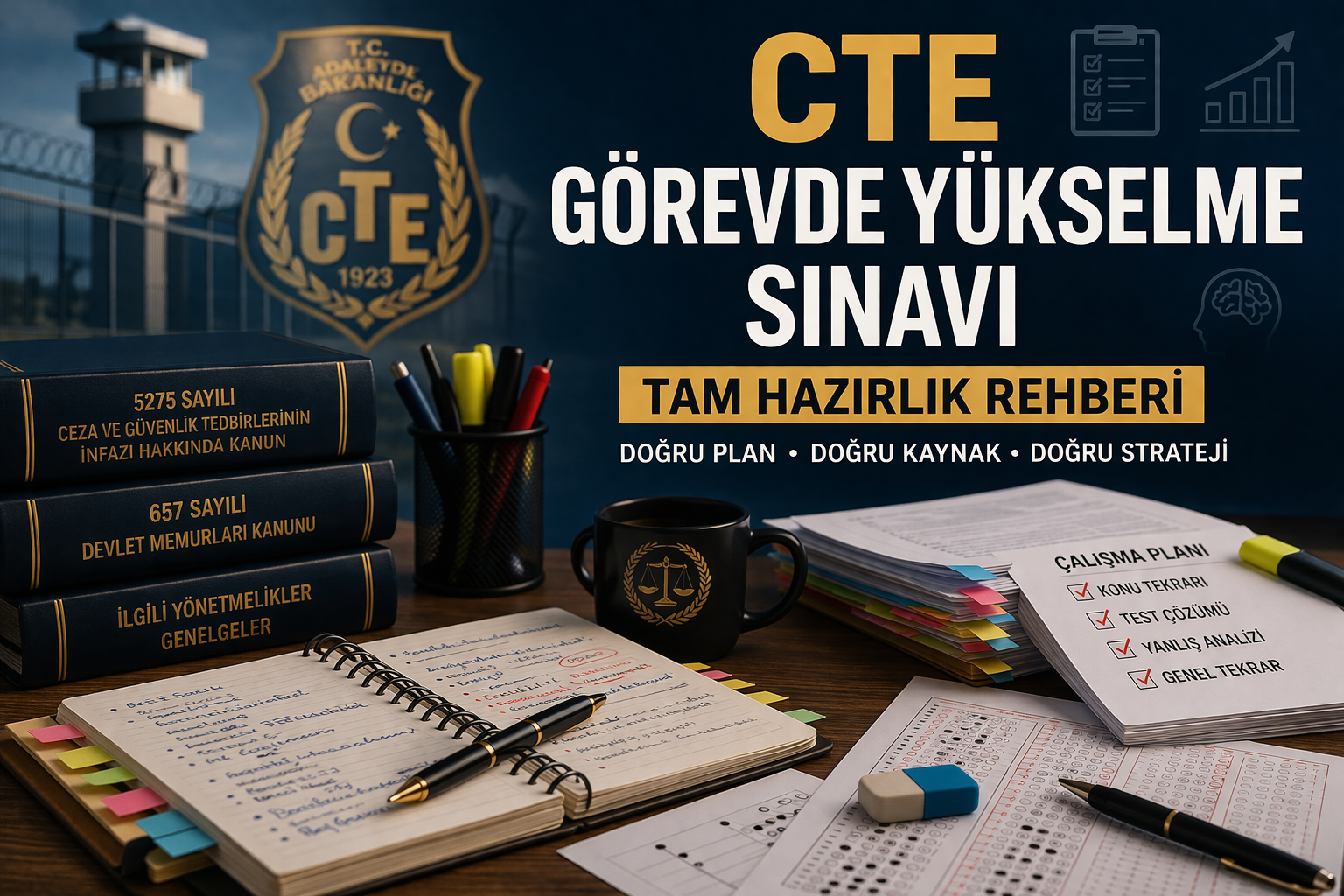 CTE Görevde Yükselme Sınavı Tam Hazırlık Rehberi